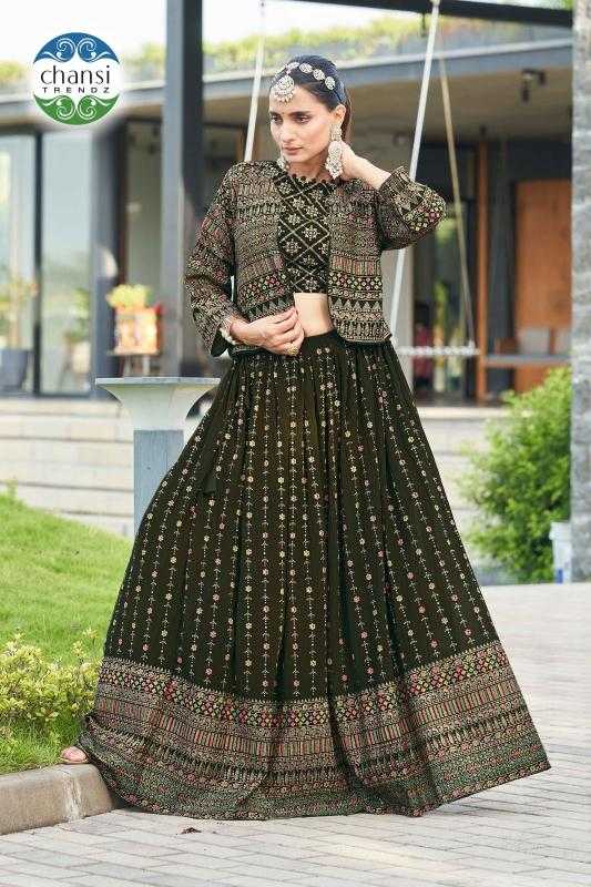 Ynf Georgette KESH530 CHANSI AMALA Lehengas Wholesale Designer Lehenga Fancy Lehenga Jacket Style Lehenga Manufacturer- Kapda Export