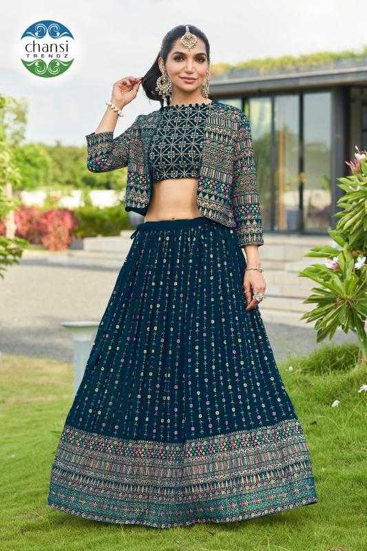 Ynf Georgette KESH530 CHANSI AMALA Lehengas Wholesale Designer Lehenga Fancy Lehenga Jacket Style Lehenga Manufacturer- Kapda Export