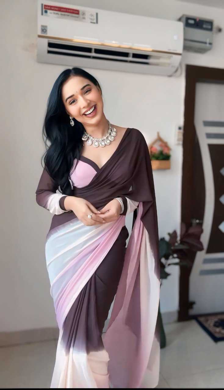 Ynf Georgette KESH606 296 Sarees Festive Collections Wholesale Ready To Wear Sarees Printed Georgette Saree Sarees With Blouse Manufacturer- Kapda Export