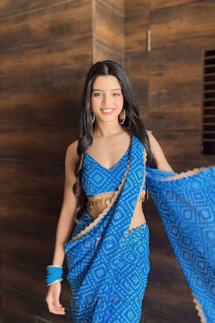 Ynf Georgette KESH606 304 Sarees Festive Collections Wholesale Ready To Wear Sarees Party Wear Sarees Printed Georgette Saree Manufacturer- Kapda Export