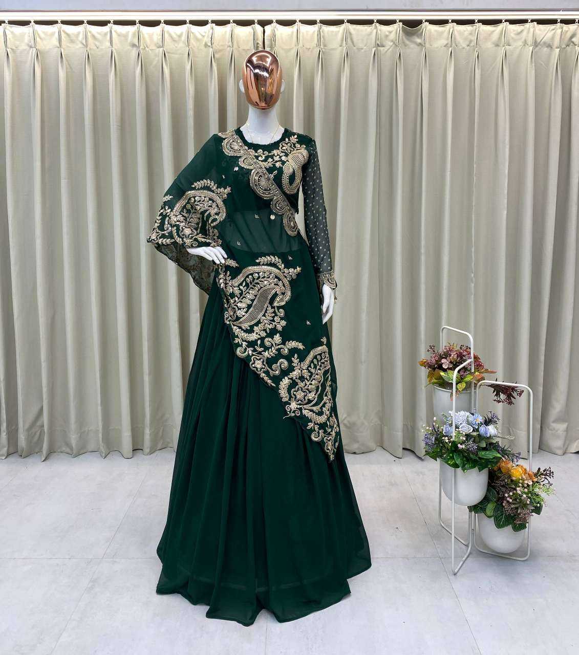 Ynf Georgette RIN110 400 Lehengas Wedding Collections Wholesale Designer Lehenga Sequins Lehenga Sangeet Outfits Manufacturer- Kapda Export