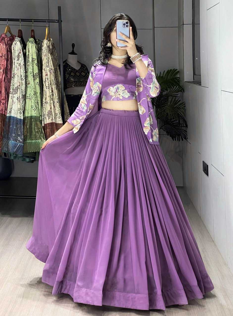 Ynf Georgette RIN119 8216 Lehengas Wholesale Fancy Lehenga Traditional Lehenga Simple Lehenga Manufacturer- Kapda Export