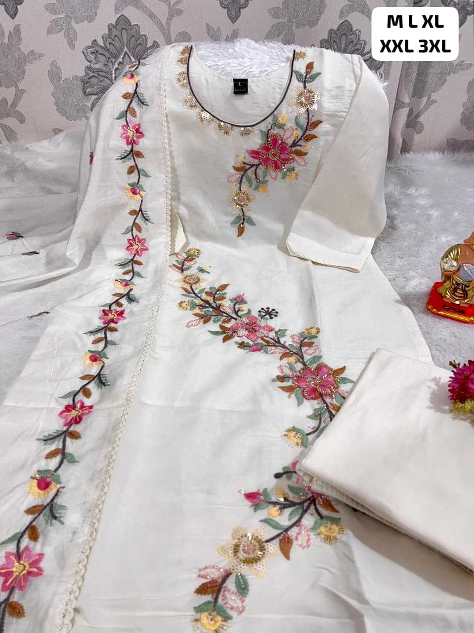 Ynf Heavy Roman Silk KESH594 KOLKATTA Kurti Wholesale Kurti Bottom With Dupatta Ladies Kurti Embroidered Kurtis Manufacturer- Kapda Export