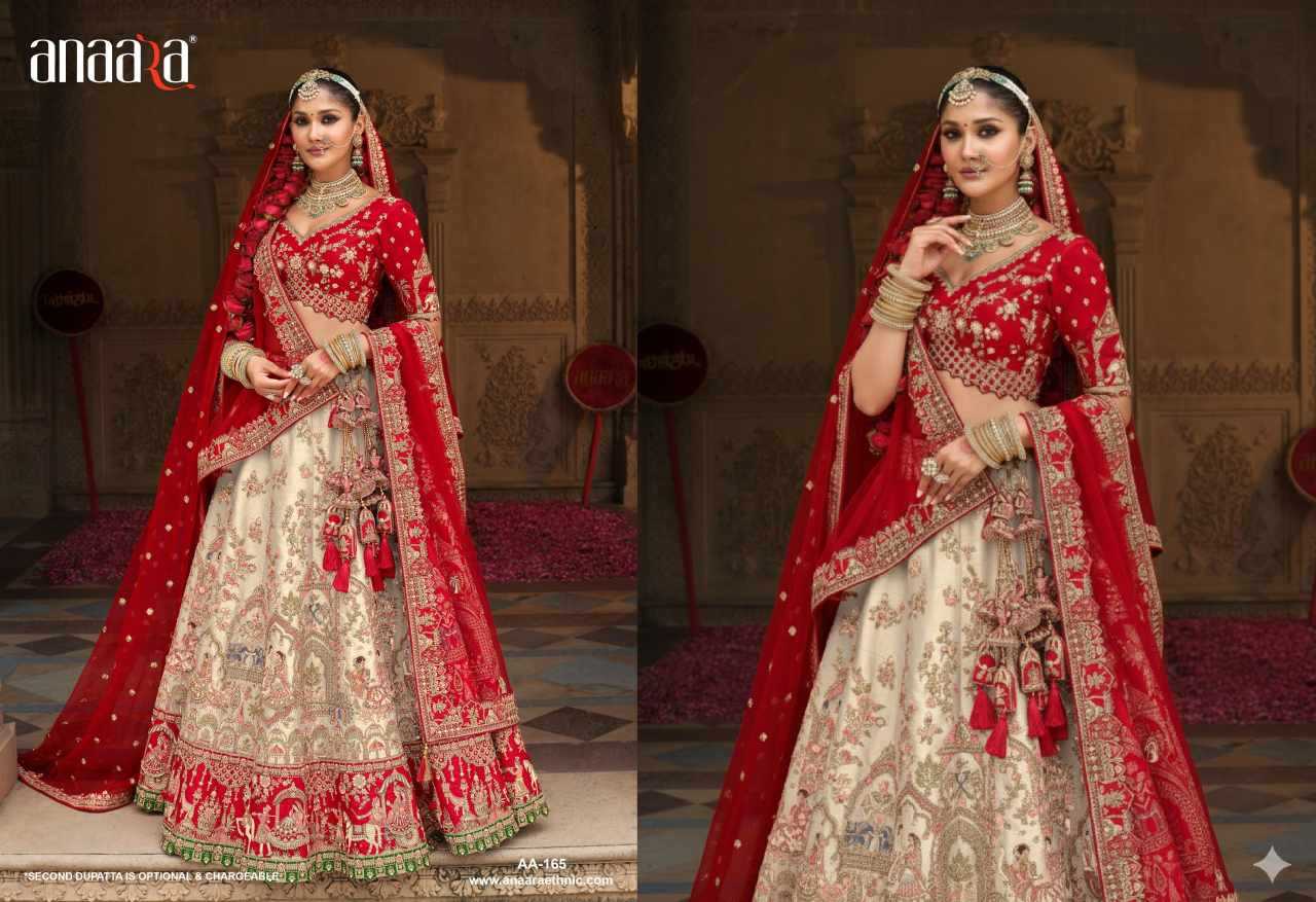 Ynf Heavy Silk KESH530 TATHASTU ANAARA Lehengas Wholesale Silk Lehenga Embroidered Lehenga Heavy Lehenga Manufacturer- Kapda Export