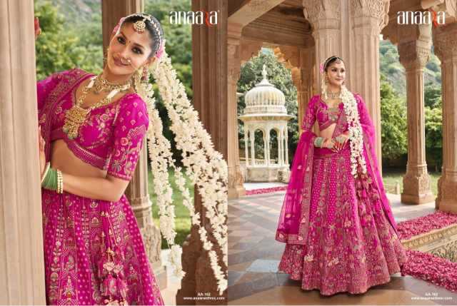 Ynf Heavy Silk KESH530 TATHASTU ANAARA Lehengas Wholesale Silk Lehenga Embroidered Lehenga Heavy Lehenga Manufacturer- Kapda Export