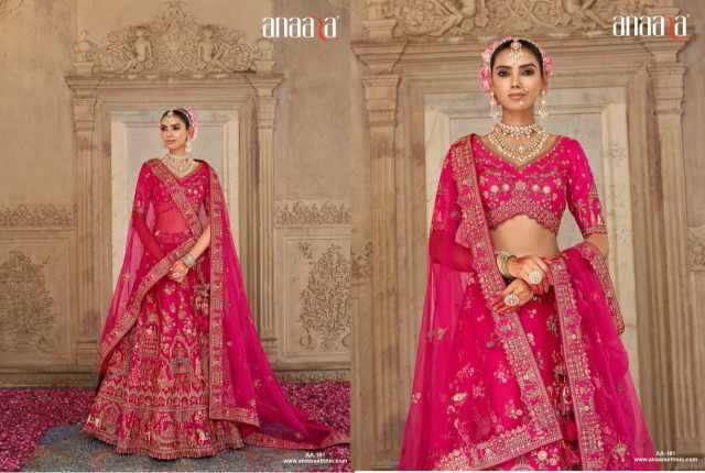 Ynf Heavy Silk KESH530 TATHASTU ANAARA Lehengas Wholesale Silk Lehenga Embroidered Lehenga Heavy Lehenga Manufacturer- Kapda Export