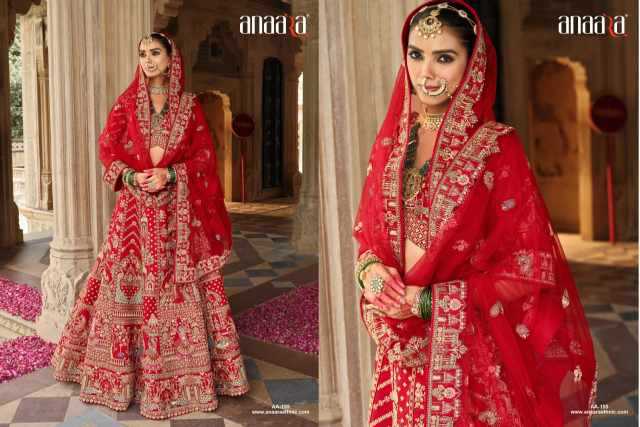 Ynf Heavy Silk KESH530 TATHASTU ANAARA Lehengas Wholesale Silk Lehenga Embroidered Lehenga Heavy Lehenga Manufacturer- Kapda Export