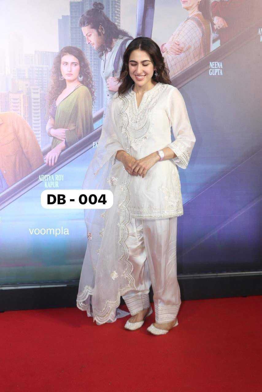 Ynf Heavy Silk KESH560 004 Suits & Dresses Bollywood Collections Wholesale Embroidery Suits Sara Ali Khan Sarees Palazzo Suit Manufacturer- Kapda Export