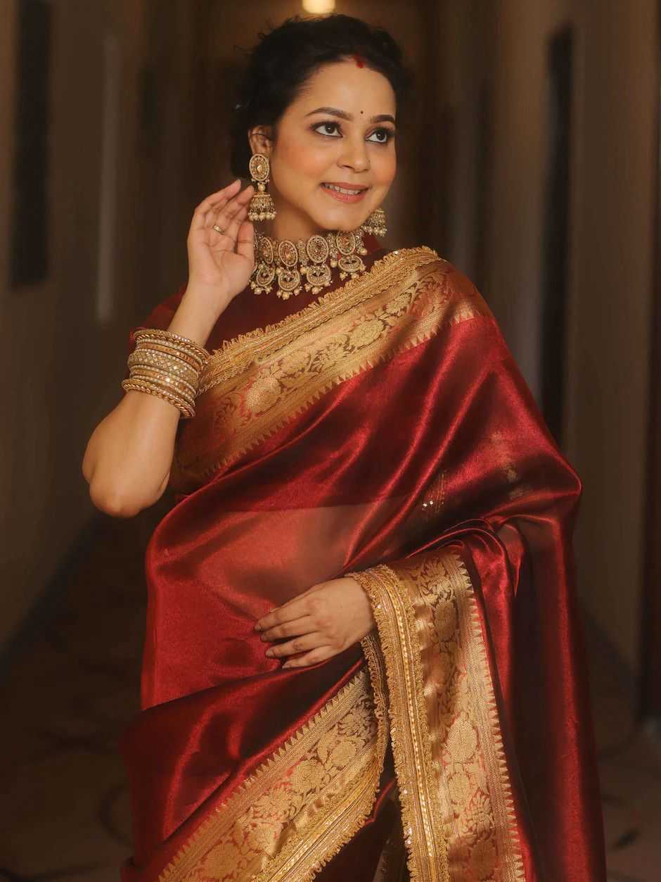 Ynf Jimmy Choo KESH577 876 Silk Sarees Wedding Collections Wholesale Designer Silk Sarees Festival Silk Sarees Sangeet Outfits Manufacturer- Kapda Export