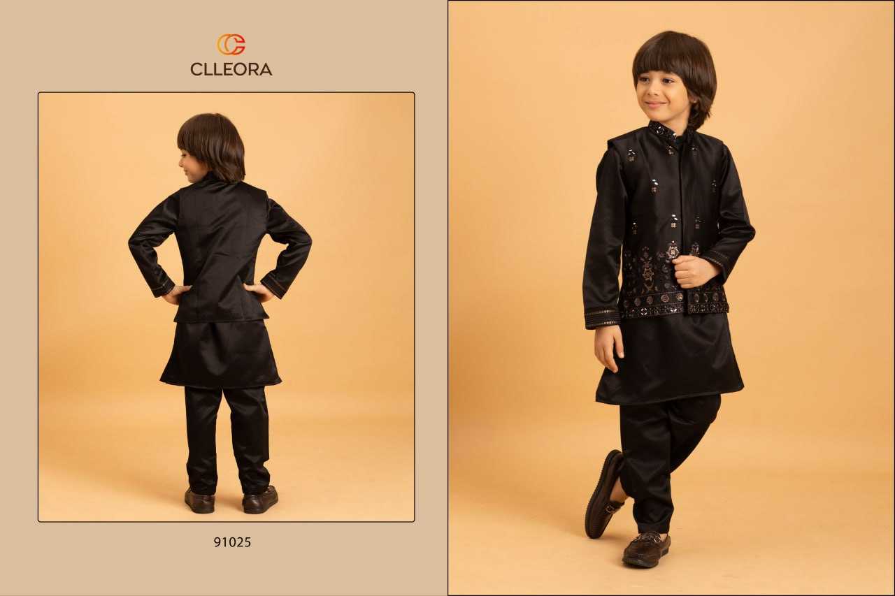 Ynf Malay Satin Silk RIN202 CLLEORA ETHNI 91021 Kids Wear Festive Collections Wholesale Kids Festive Wear Boys Ethnic Wear Baby Boy Kurta Set Manufacturer- Kapda Export