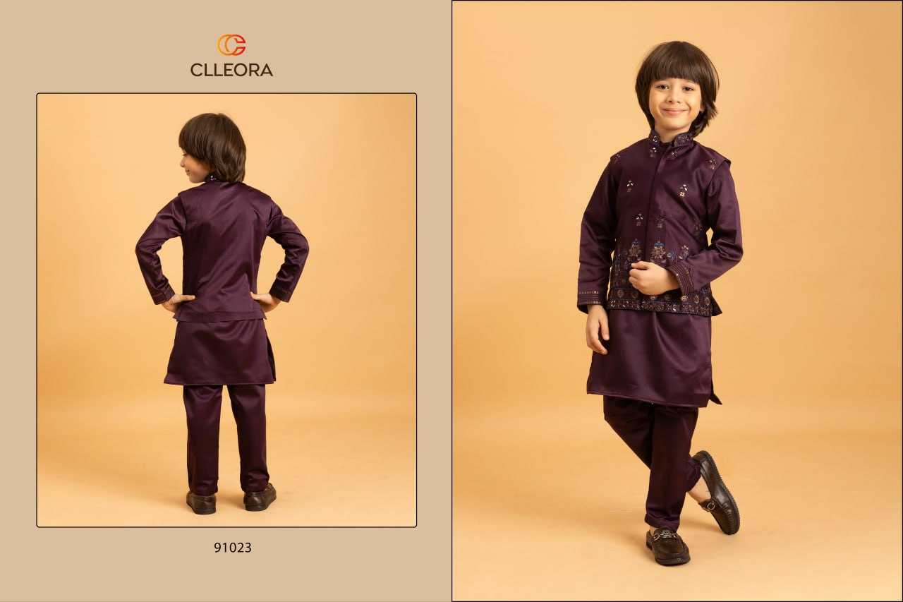 Ynf Malay Satin Silk RIN202 CLLEORA ETHNI 91021 Kids Wear Festive Collections Wholesale Kids Festive Wear Boys Ethnic Wear Baby Boy Kurta Set Manufacturer- Kapda Export