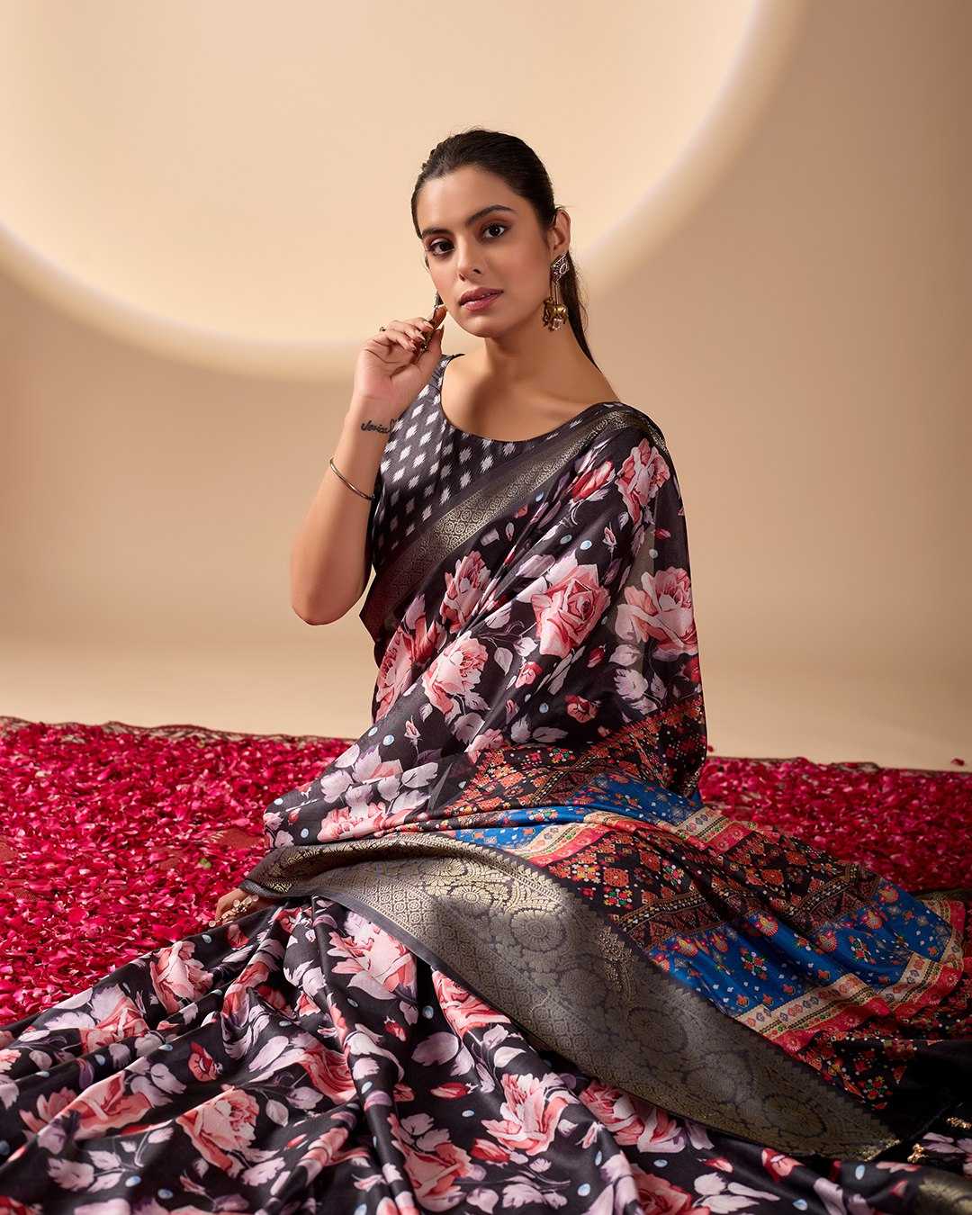 Ynf Premium Silk KESH522 1059 Sarees Wholesale Designer Sarees Printed Sarees Printed Georgette Saree Manufacturer- Kapda Export