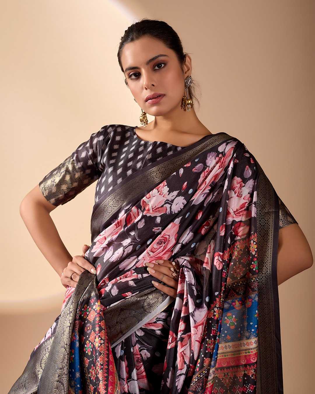 Ynf Premium Silk KESH522 1059 Sarees Wholesale Designer Sarees Printed Sarees Printed Georgette Saree Manufacturer- Kapda Export