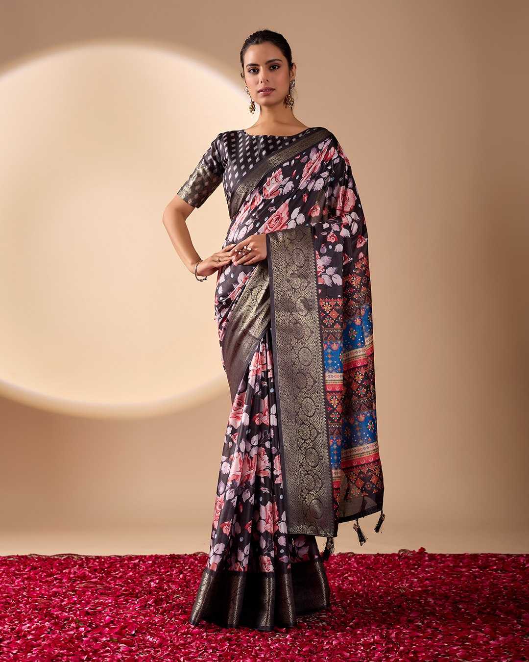Ynf Premium Silk KESH522 1059 Sarees Wholesale Designer Sarees Printed Sarees Printed Georgette Saree Manufacturer- Kapda Export