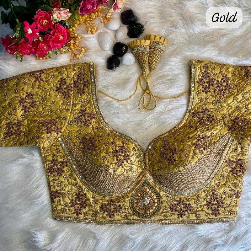 Ynf Pure Soft KESH426 palak Readymade Blouses Festive Collections Wholesale Sequence Embroidery Blouse Designer Blouse Party Wear Blouse Manufacturer- Kapda Export