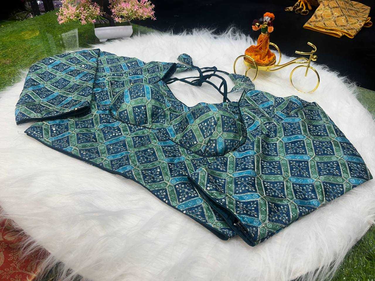 Ynf Pure Soft KESH554 NIYATI Readymade Blouses Festive Collections Wholesale Printed Blouse Fashion Blouse Navratri Blouses Manufacturer- Kapda Export