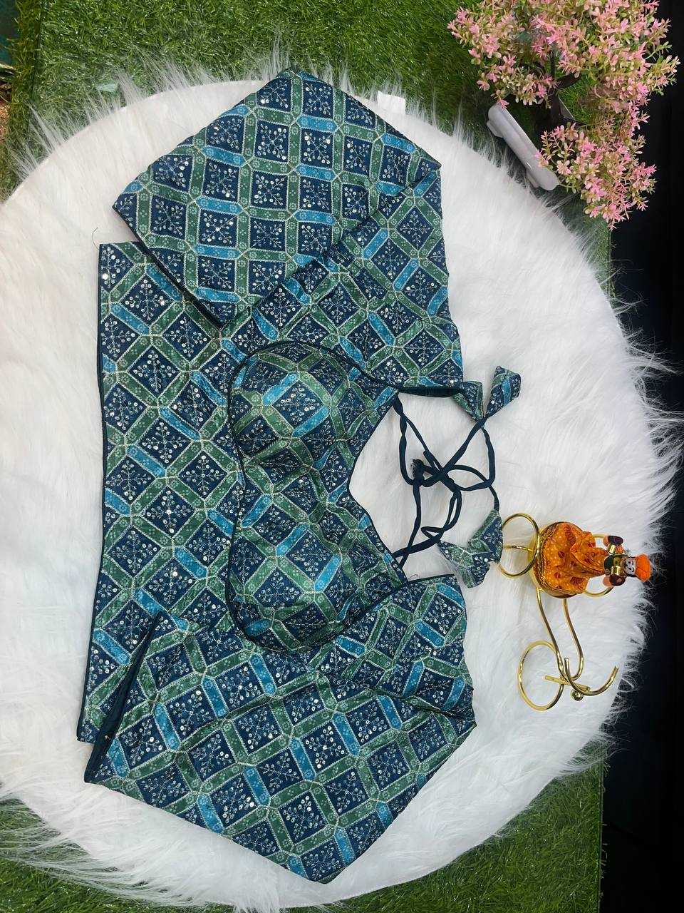 Ynf Pure Soft KESH554 NIYATI Readymade Blouses Festive Collections Wholesale Printed Blouse Fashion Blouse Navratri Blouses Manufacturer- Kapda Export