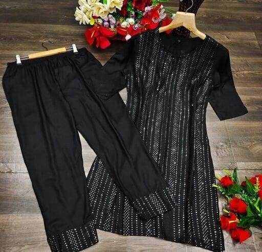 Ynf Rayon KESH461 175 Kurti Festive Collections Wholesale Festive Kurtis Rayon Kurtis Kurtis With Bottom Manufacturer- Kapda Export