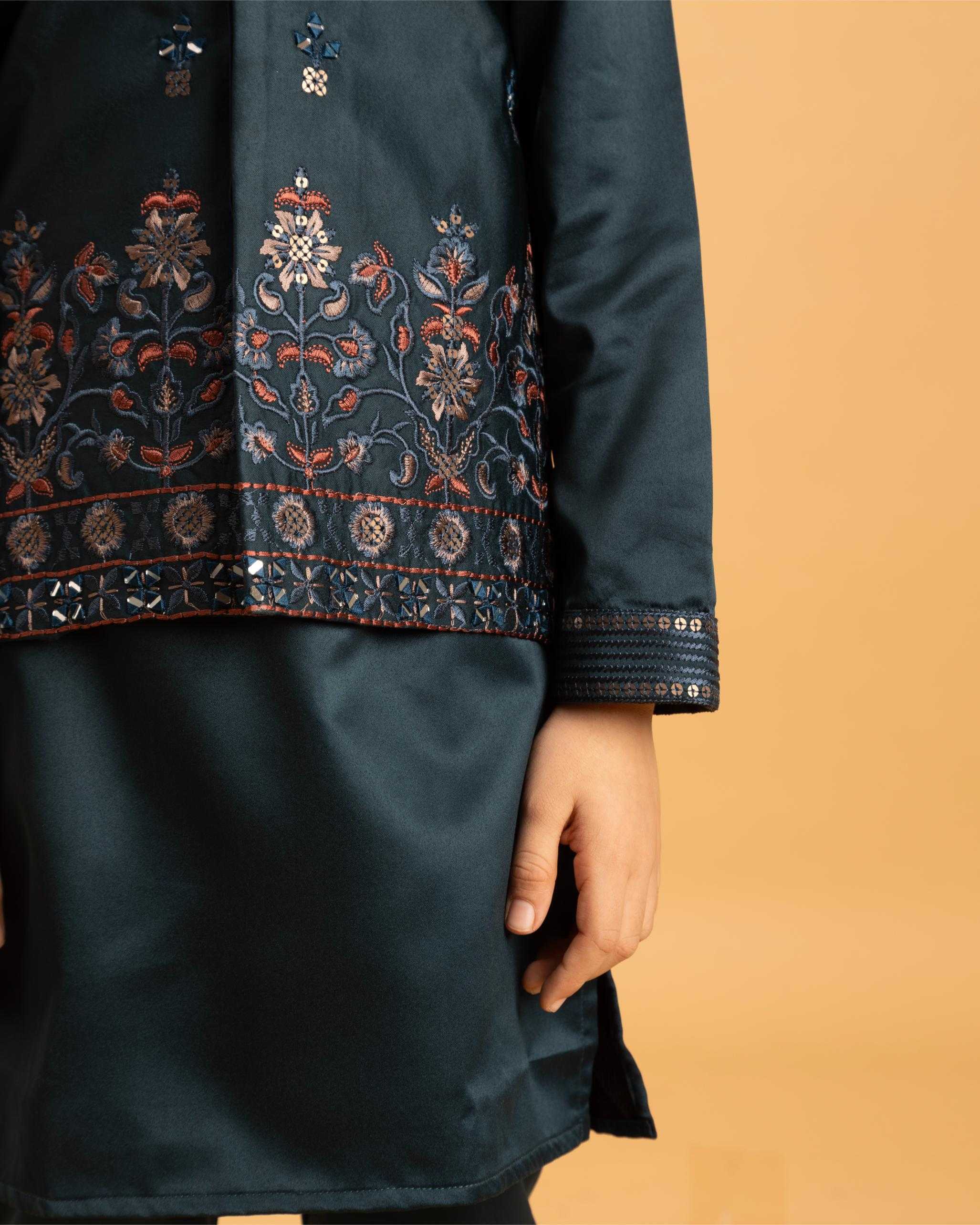 Ynf Satin RIN202 ETHNI KIDZ 91021 Kids Wear Wholesale Boys Kurta Pyjama Kids Kurta Pajama Baby Boy Kurta Set Manufacturer- Kapda Export