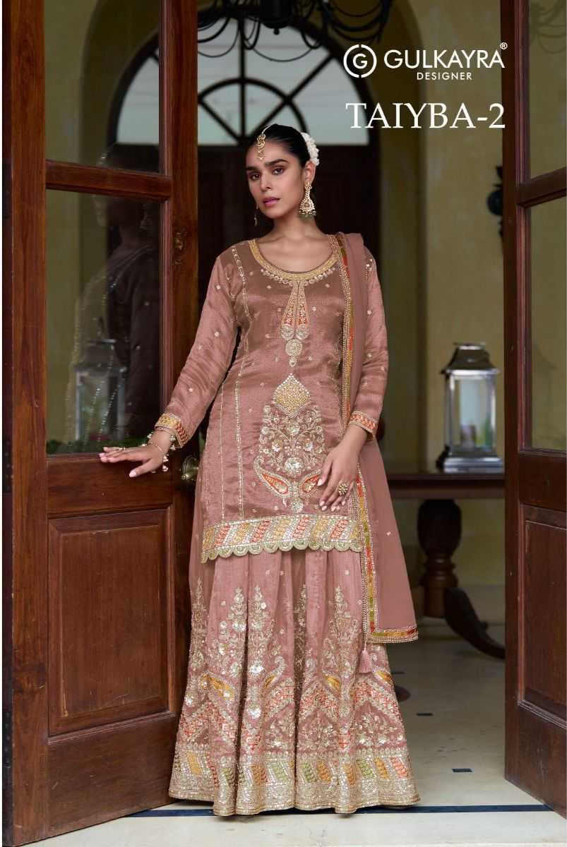 Ynf Shimmer silk KESH481 Gulkayra TAIYBA VOL.2 7629 Suits & Dresses Wholesale Sharara Salwar Suits Designer Suits Indo-Western Dresses Manufacturer- Kapda Export