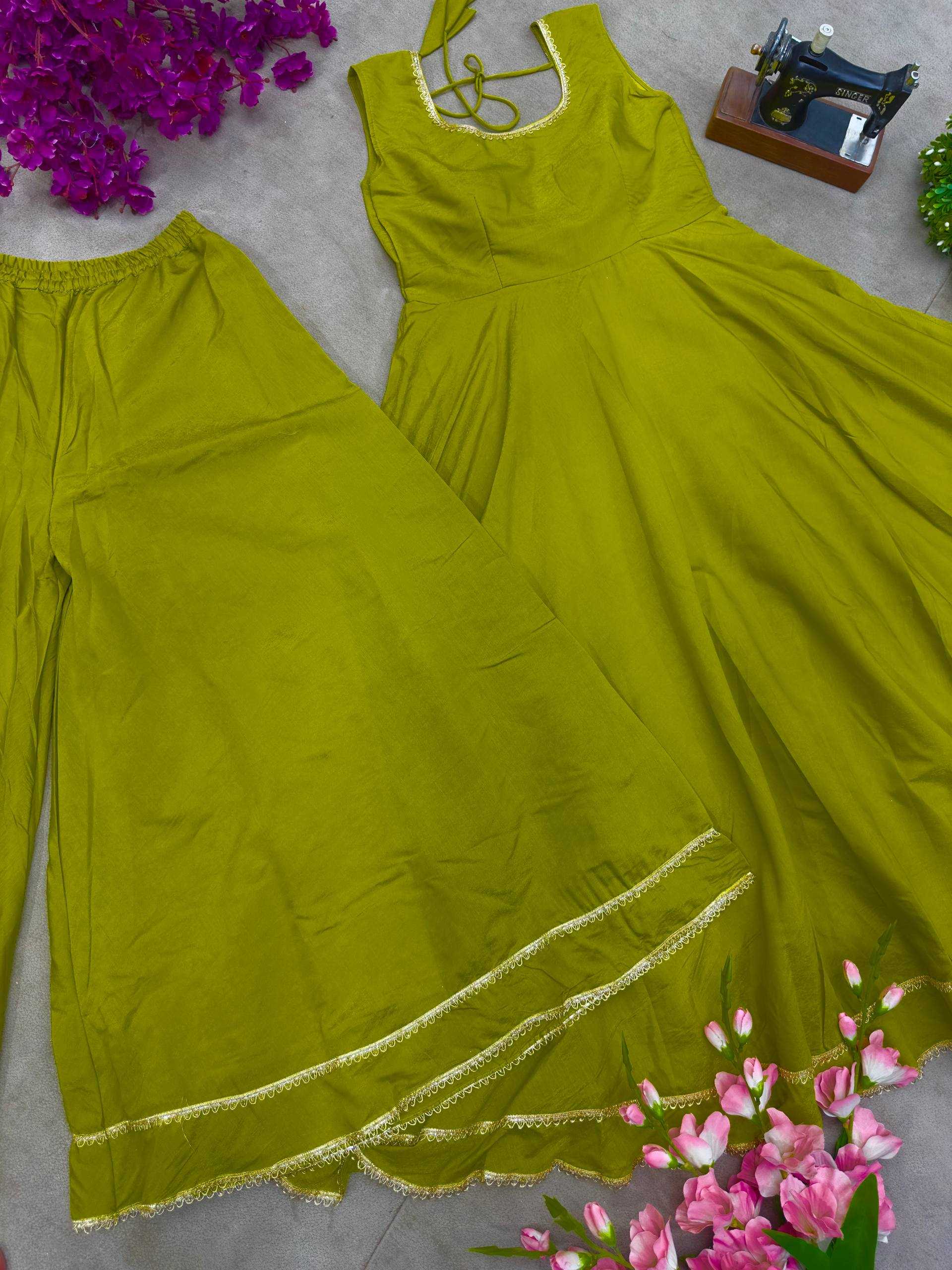 Ynf Shimmer silk KESH533 ON5137 Gowns Festive Collections Wholesale Long Gowns Silk Gowns Lace Gowns Manufacturer- Kapda Export