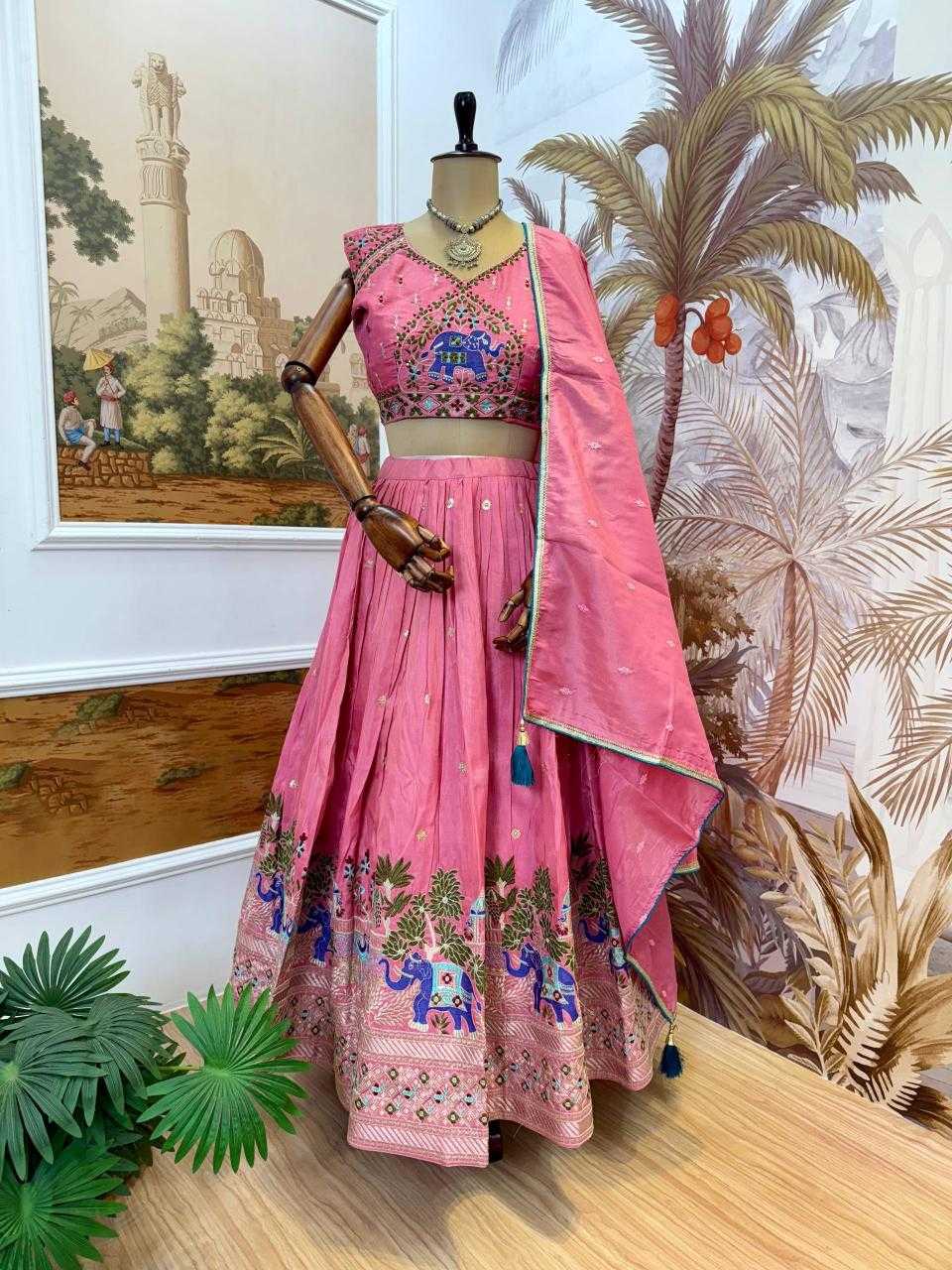 Ynf Shimmer silk RIN215 33 Lehengas Wholesale Designer Lehenga Embroidered Lehenga Heavy Lehenga Manufacturer- Kapda Export