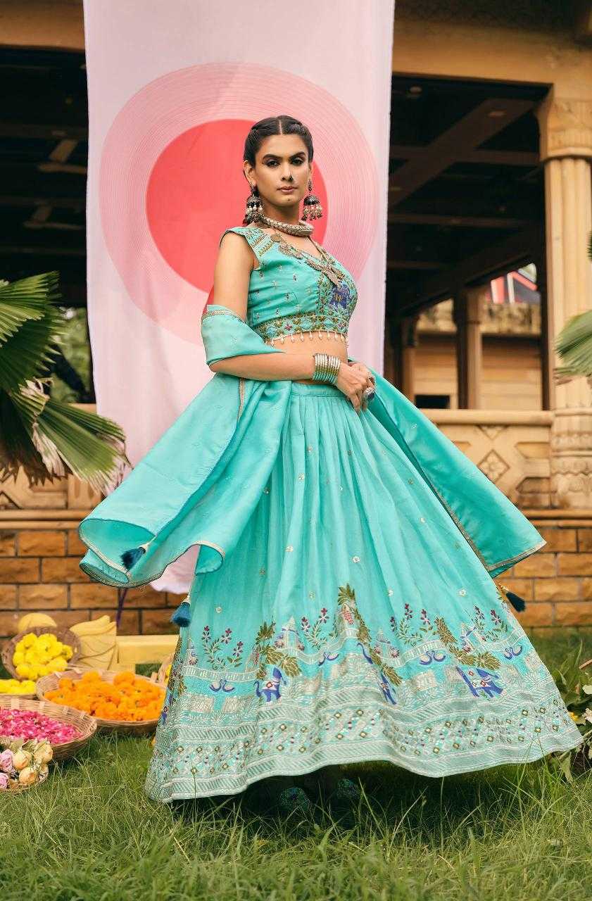 Ynf Shimmer silk RIN215 33 Lehengas Wholesale Designer Lehenga Embroidered Lehenga Heavy Lehenga Manufacturer- Kapda Export
