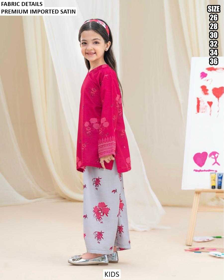 Ynf Silk KESH481 KALESHA Kids Wear Wholesale Girls Ethnic Wear Kids Silk Dress Kids Party Wear Ethnic Manufacturer- Kapda Export