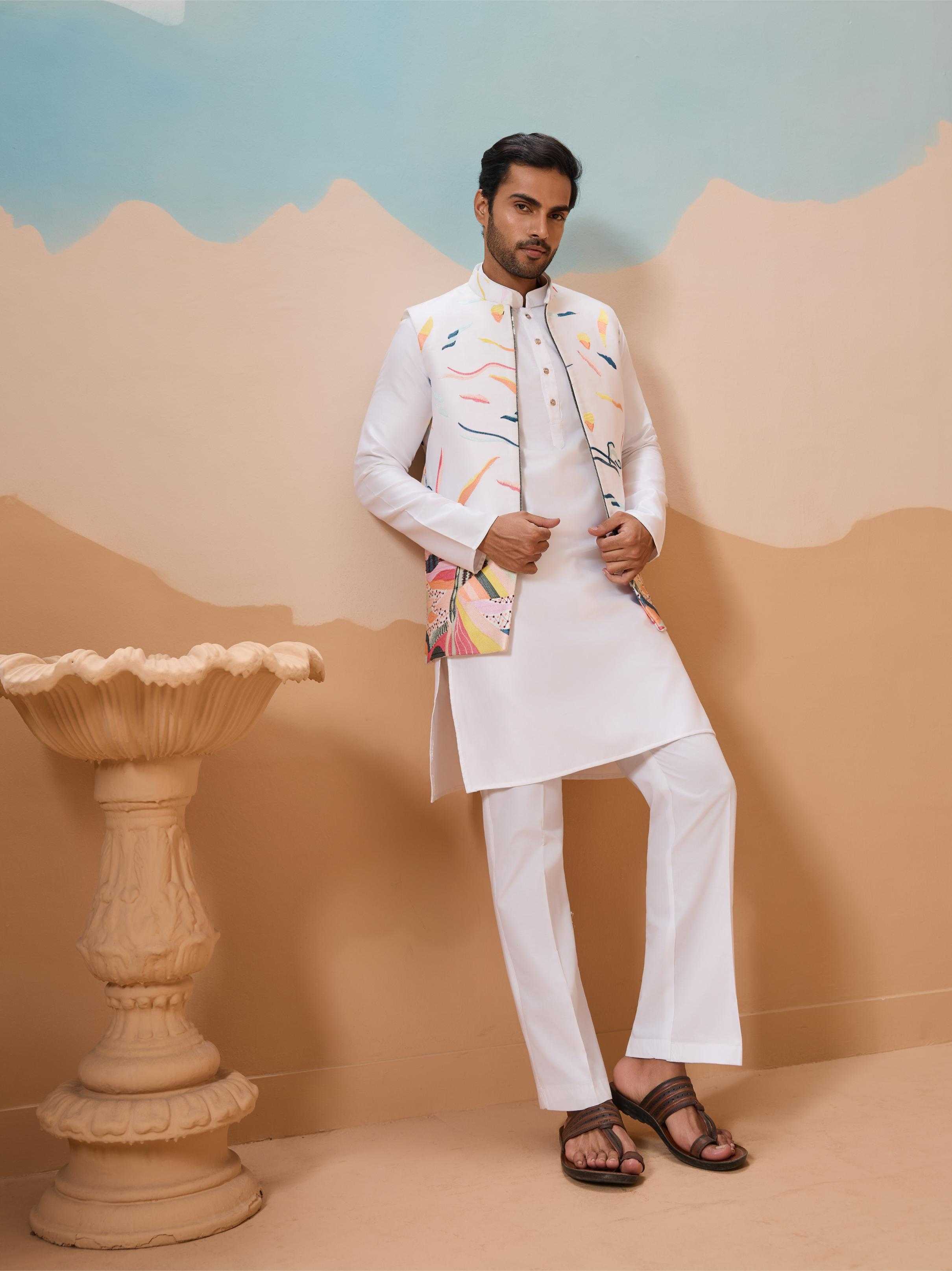 Ynf Silk RIN202 CARNIVAL Mens Wear Wholesale Mens Kurta Pyjama Silk Kurta Men Wedding kurta Manufacturer- Kapda Export