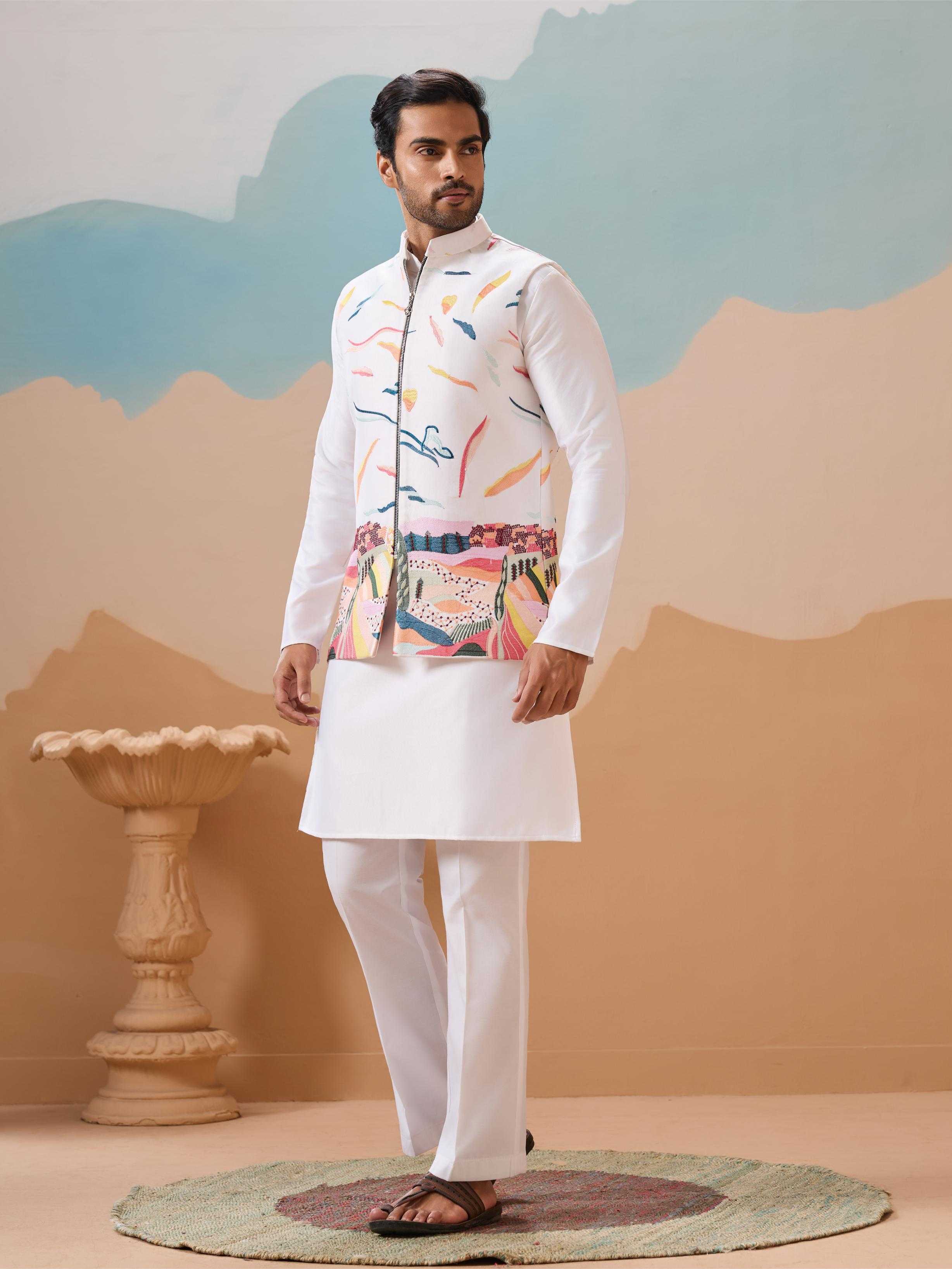 Ynf Silk RIN202 CARNIVAL Mens Wear Wholesale Mens Kurta Pyjama Silk Kurta Men Wedding kurta Manufacturer- Kapda Export