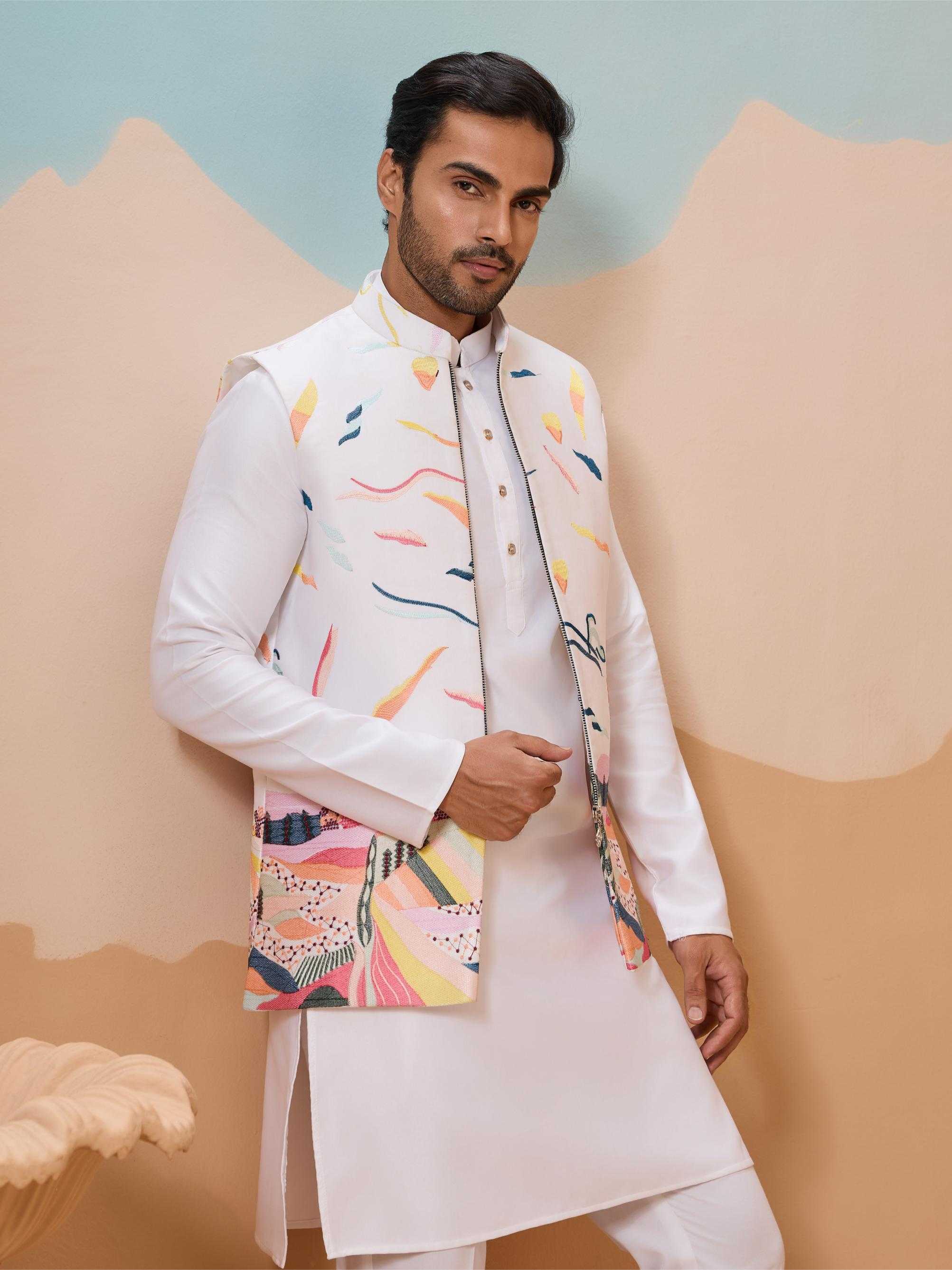 Ynf Silk RIN202 CARNIVAL Mens Wear Wholesale Mens Kurta Pyjama Silk Kurta Men Wedding kurta Manufacturer- Kapda Export