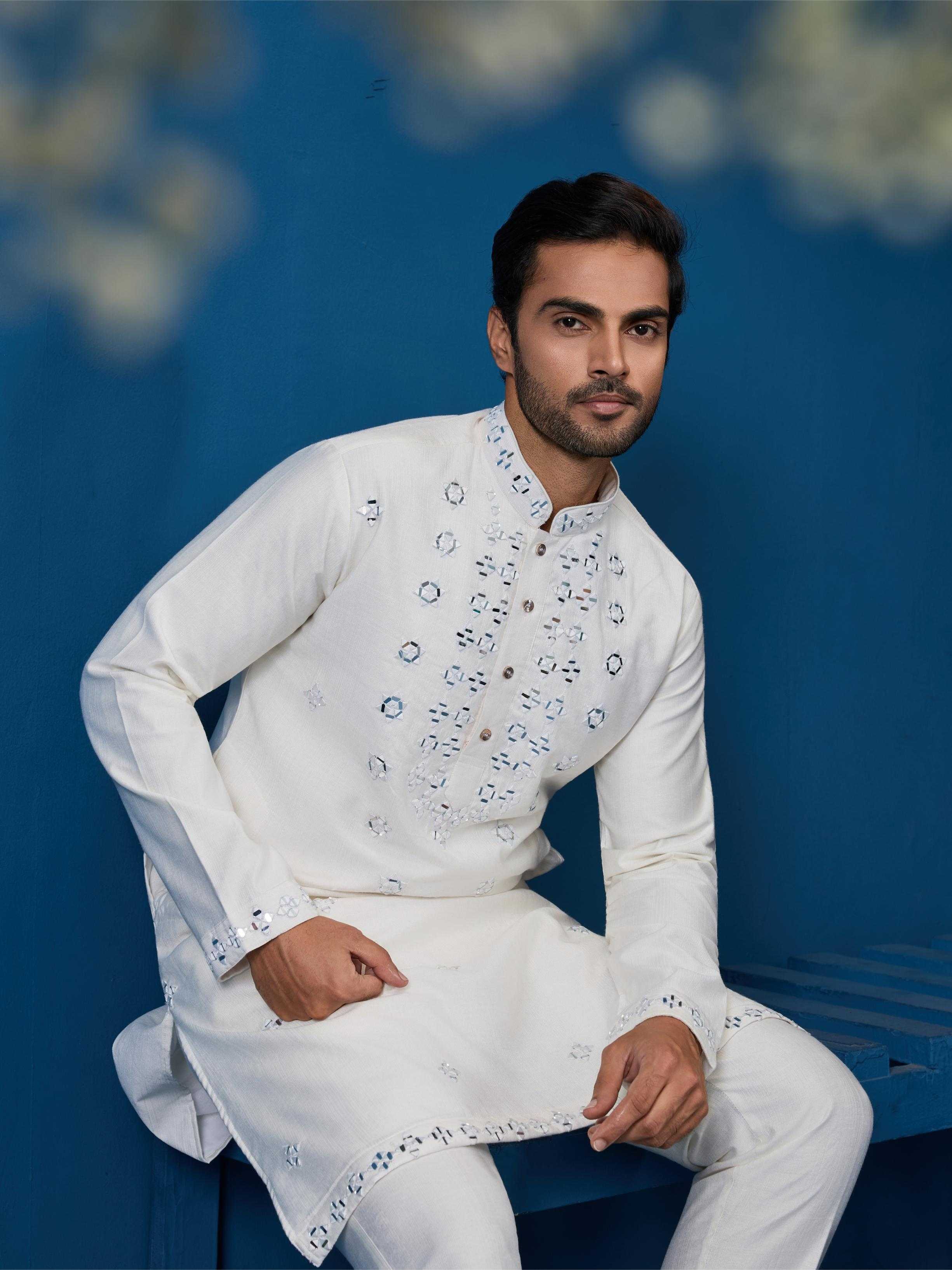 Ynf Silk RIN202 ROYAL OCCASIONS Mens Wear Wholesale Mens Kurta Pyjama Silk Kurta Men Wedding kurta Manufacturer- Kapda Export