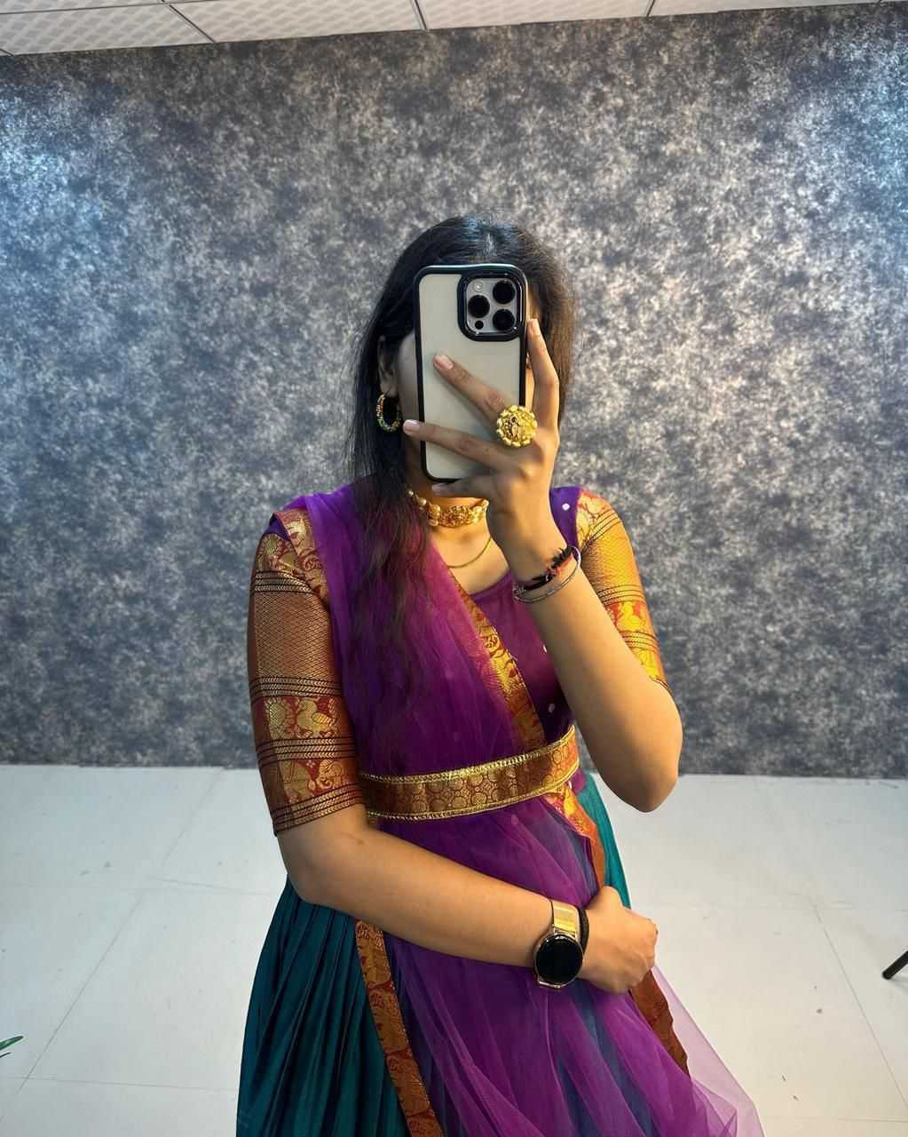 Ynf Silk RIN235 1038 Gowns Wholesale Fancy Gowns Party Gowns Simple Gowns Manufacturer- Kapda Export