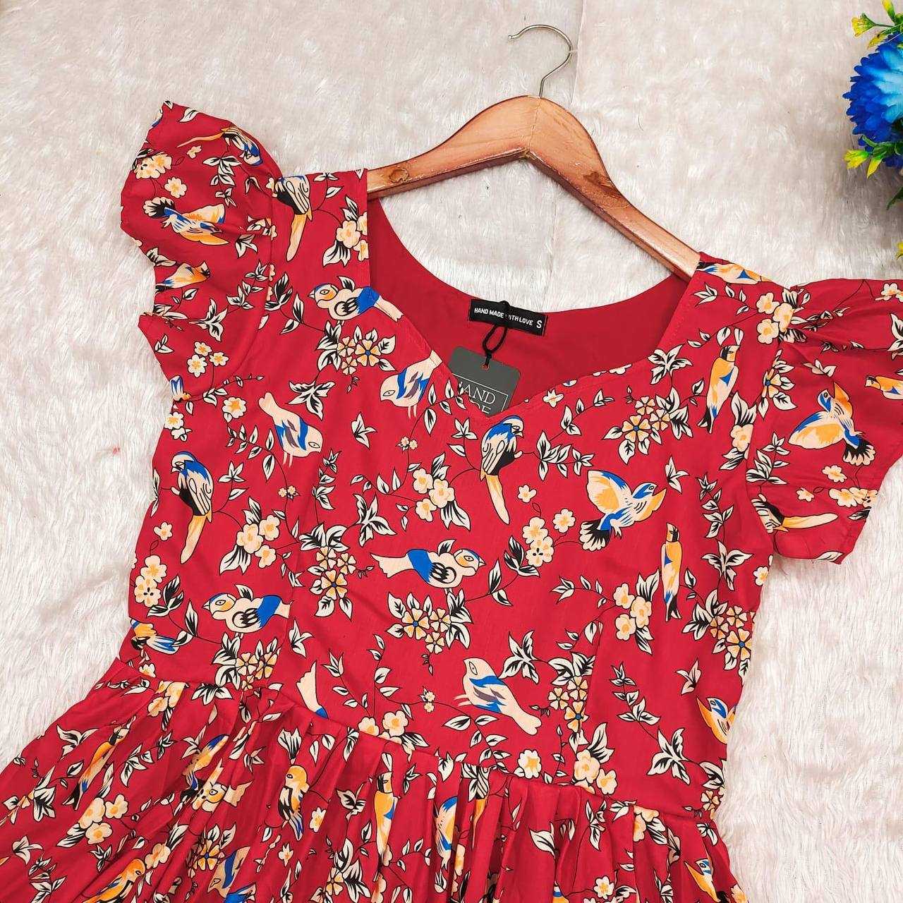 Ynf Soft Cotton KESH210 1609 Western Wears Wholesale Tops One Piece Dress Night Wear Manufacturer- Kapda Export