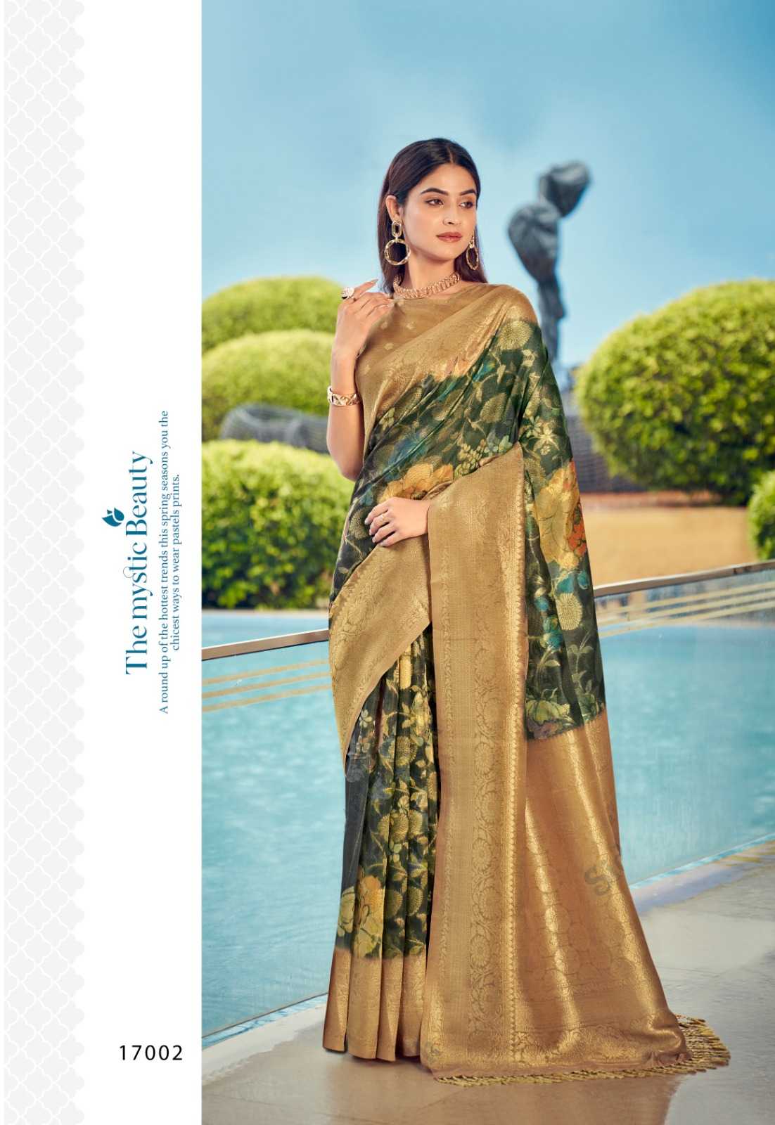 Ynf Soft Gold Crush RIN203 KANTARA Silk Sarees Wholesale Banarasi Silk Sarees Heavy Silk Sarees Soft Silk Sarees Manufacturer- Kapda Export