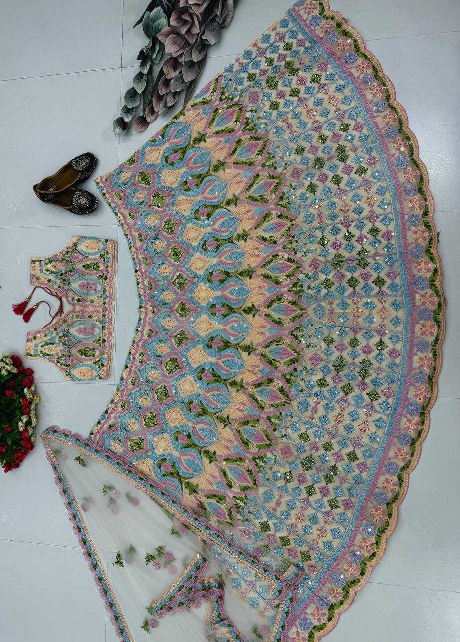 Ynf Soft Net KESH528 1058 Lehengas Wholesale Bridal Lehenga Embroidered Lehenga Mirror Work Lehenga Sequins Lehenga Lehenga With Cancan Manufacturer- Kapda Export