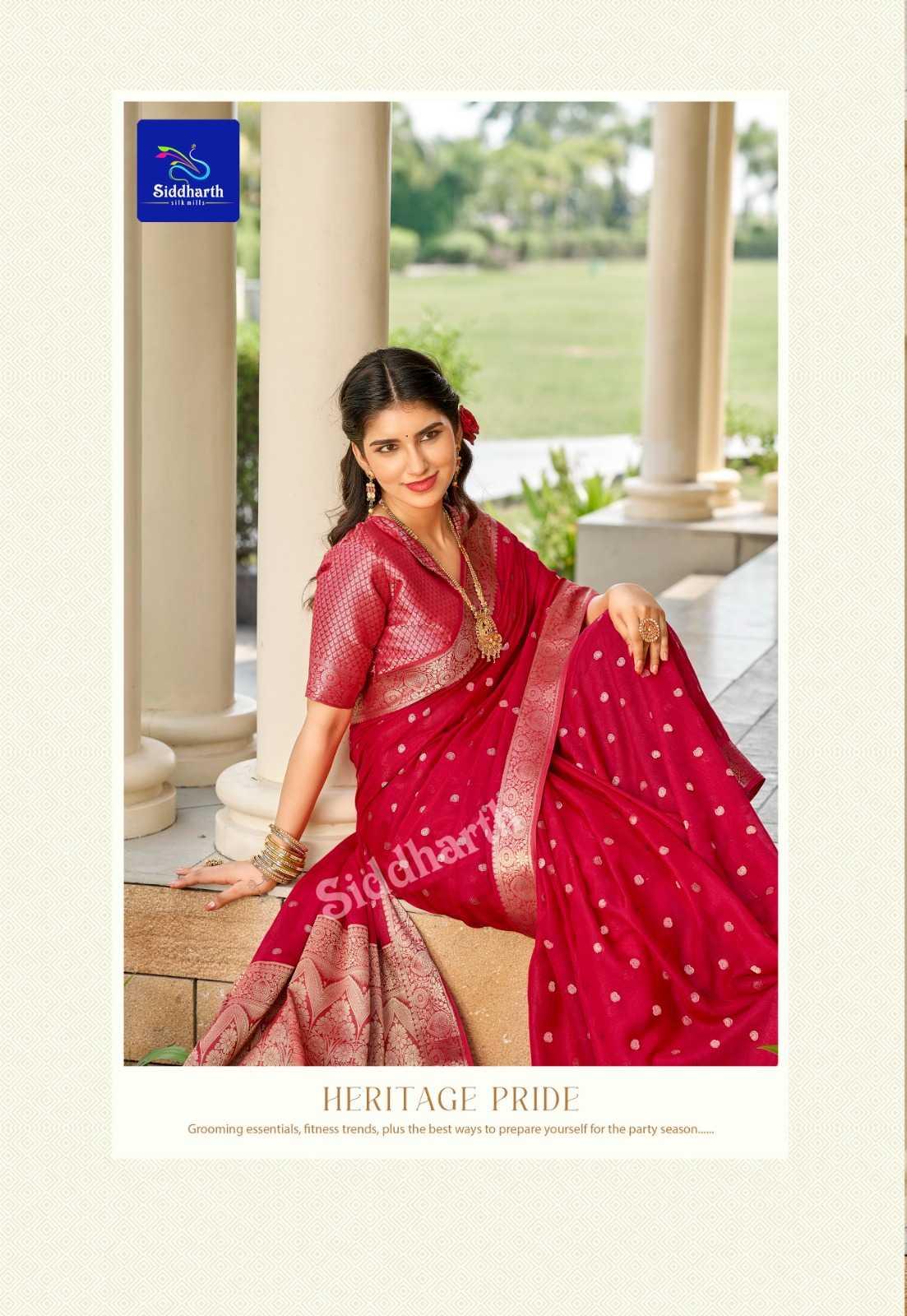 Ynf Soft Vichitra RIN203 BARORA Silk Sarees Wholesale Banarasi Silk Sarees Heavy Silk Sarees Printed Silk Saree Manufacturer- Kapda Export