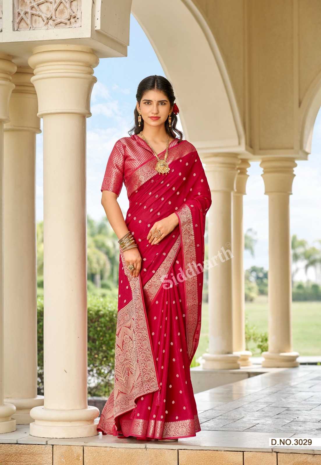 Ynf Soft Vichitra RIN203 BARORA Silk Sarees Wholesale Banarasi Silk Sarees Heavy Silk Sarees Printed Silk Saree Manufacturer- Kapda Export