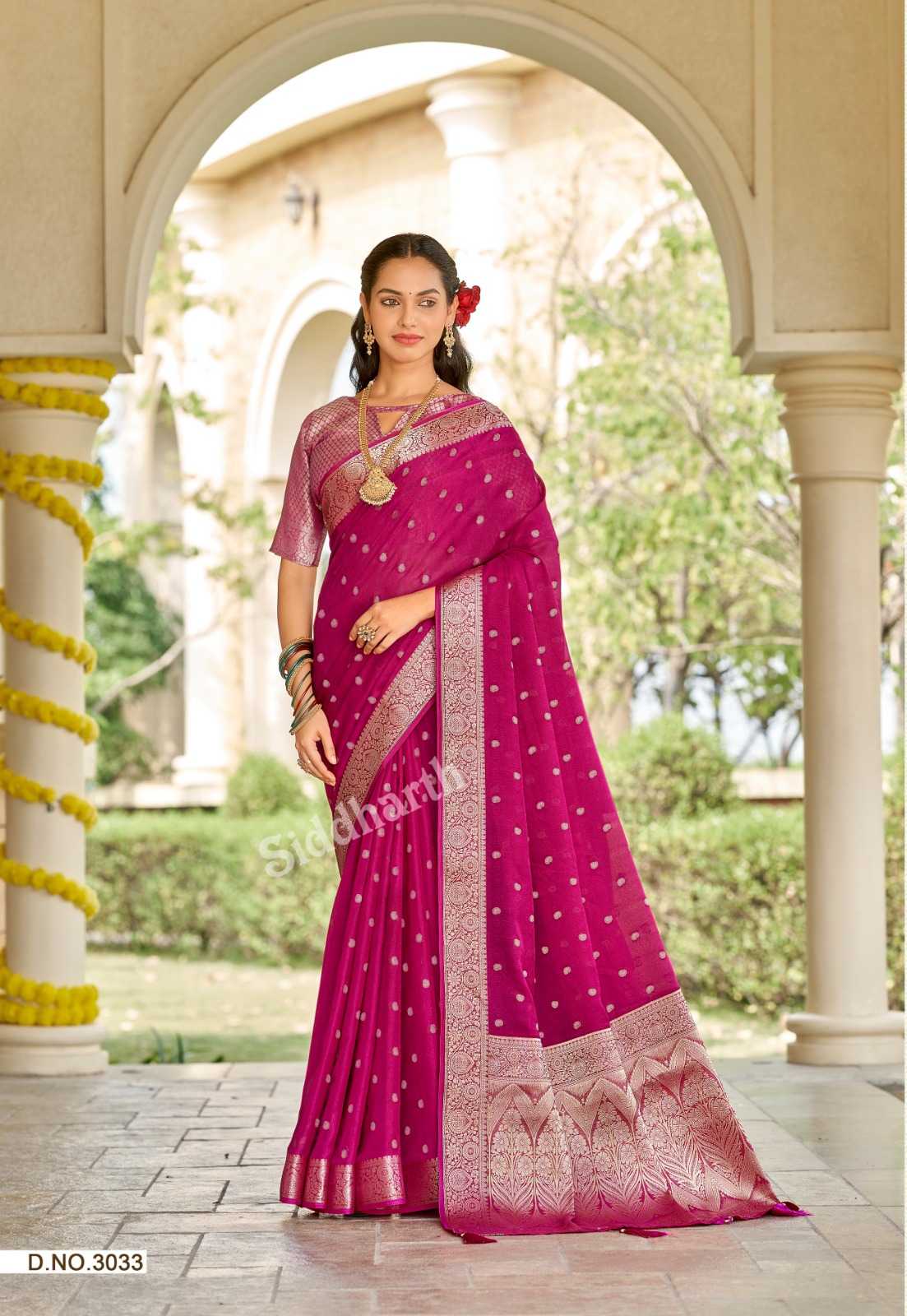 Ynf Soft Vichitra RIN203 BARORA Silk Sarees Wholesale Banarasi Silk Sarees Heavy Silk Sarees Printed Silk Saree Manufacturer- Kapda Export