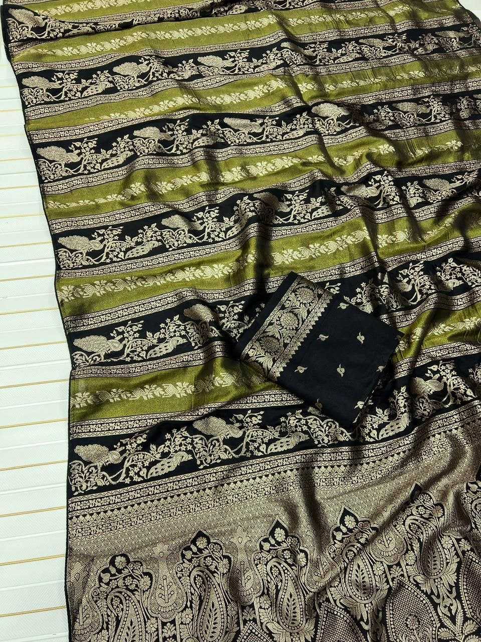 Ynf Tissue Silk RIN225 1007 Sarees Festive Collections Wholesale Tissue Silk Saree Nylon Sarees Sarees With Blouse Manufacturer- Kapda Export