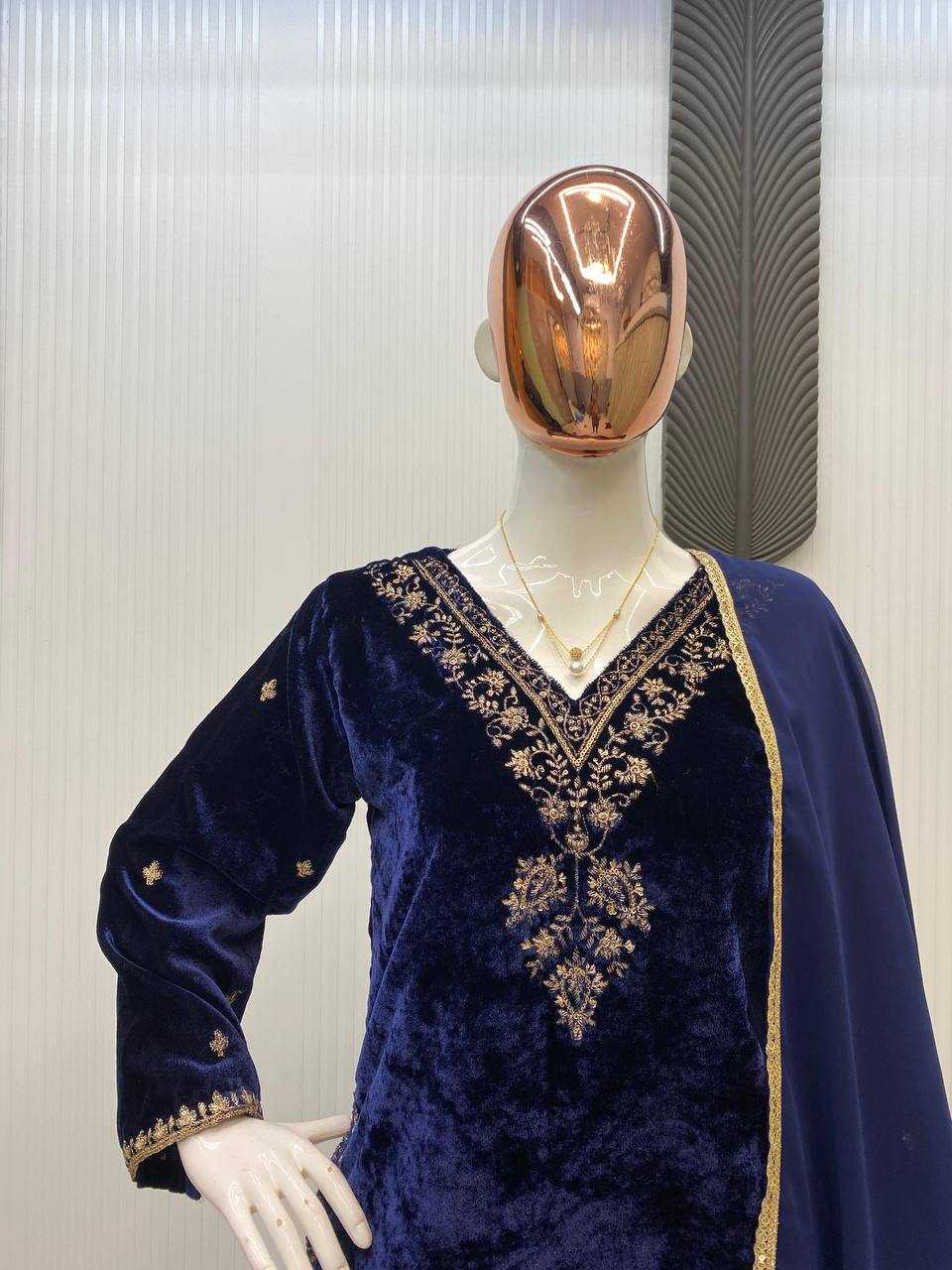 Ynf Velvet RIN141 2025 Kurti Wholesale Workwear Kurtis Designer Kurtis Ladies Kurti Manufacturer- Kapda Export