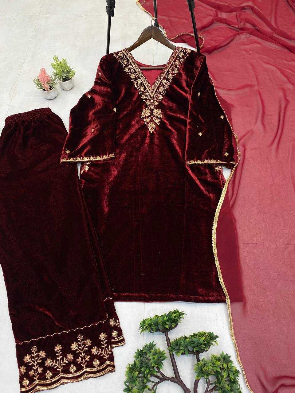 Ynf Velvet RIN141 2025 Kurti Wholesale Workwear Kurtis Designer Kurtis Ladies Kurti Manufacturer- Kapda Export