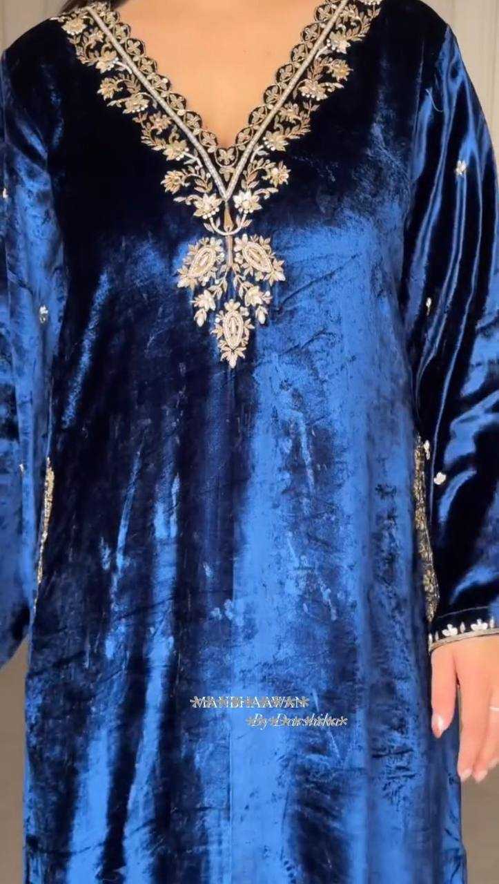 Ynf Velvet RIN141 2025 Kurti Wholesale Workwear Kurtis Designer Kurtis Ladies Kurti Manufacturer- Kapda Export