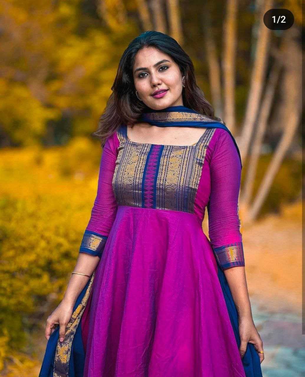 Ynf Vichitra Silk KESH550 282 Suits & Dresses Mother & Daughter Combo Festive Collections Wholesale Zari Work Suit Silk Dresses Mother Daughter Casual Dresses Manufacturer- Kapda Export