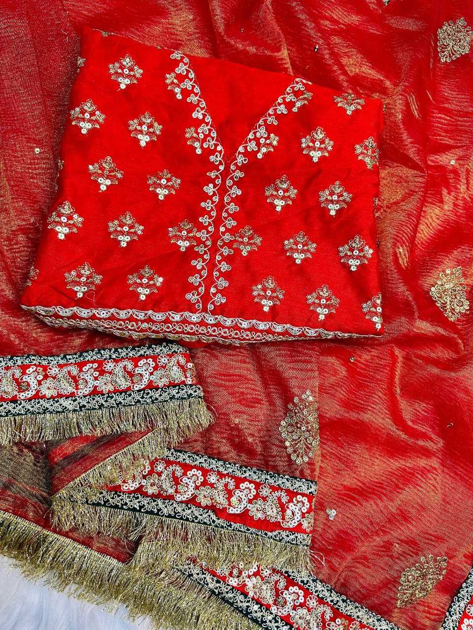 Ynf Banarasi Soft Silk KESH488 laiba Sarees Wholesale Ladies Sarees Sequence Sarees Embroidered Sarees Manufacturer- Kapda Export