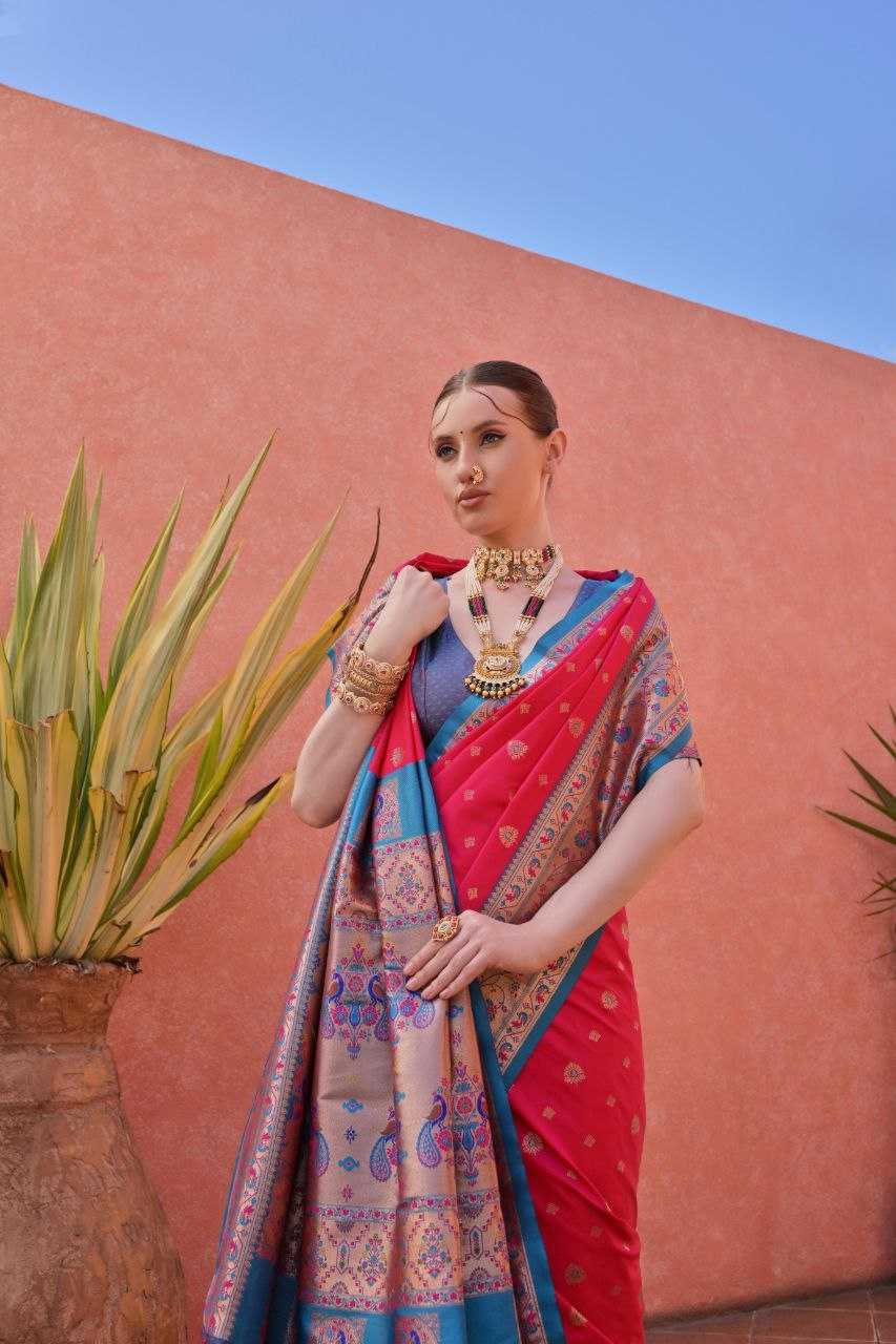 Ynf Banarasi Soft Silk KESH532 PAITHANI NISHA Silk Sarees Festive Collections Wholesale Banarasi Silk Sarees Paithani Sarees Gudi Padwa Collections Manufacturer- Kapda Export