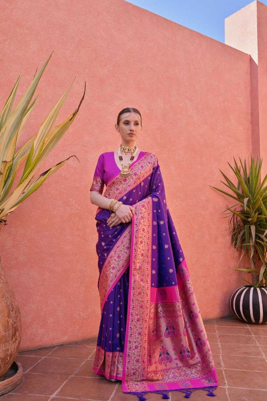 Ynf Banarasi Soft Silk KESH532 PAITHANI NISHA Silk Sarees Festive Collections Wholesale Banarasi Silk Sarees Paithani Sarees Gudi Padwa Collections Manufacturer- Kapda Export