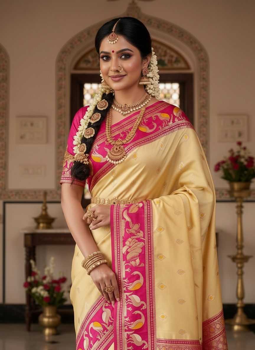 Ynf Banarasi Soft Silk KESH634 priyamani Silk Sarees Wholesale Banarasi Silk Sarees Heavy Silk Sarees Fancy Silk Sarees Manufacturer- Kapda Export
