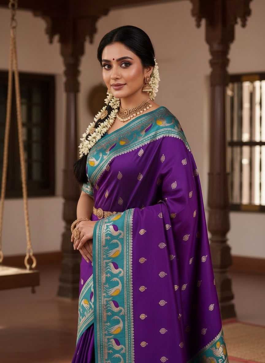Ynf Banarasi Soft Silk KESH634 priyamani Silk Sarees Wholesale Banarasi Silk Sarees Heavy Silk Sarees Fancy Silk Sarees Manufacturer- Kapda Export