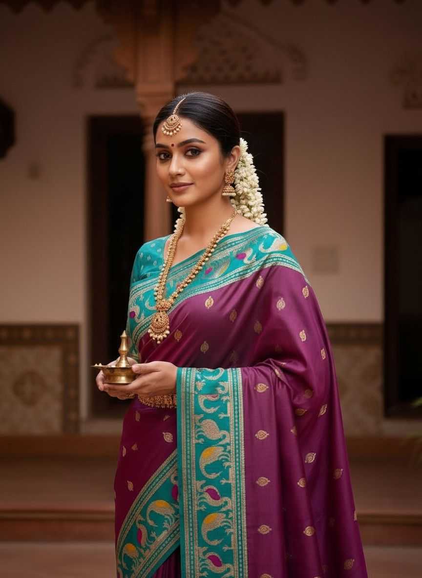Ynf Banarasi Soft Silk KESH634 priyamani Silk Sarees Wholesale Banarasi Silk Sarees Heavy Silk Sarees Fancy Silk Sarees Manufacturer- Kapda Export